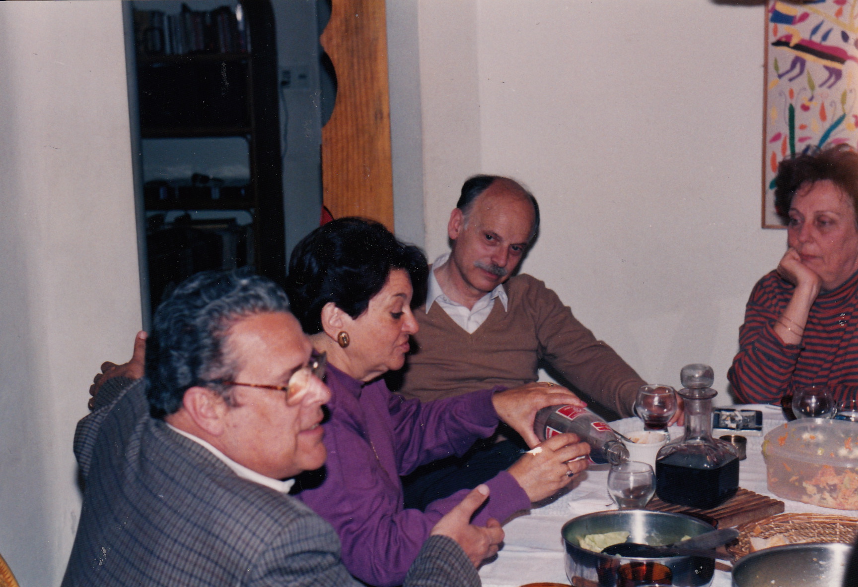 Con Enrique Caba&ntilde;a
