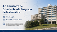 4to Encuentro de Estudiantes de Posgrado en Matemática