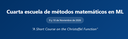 Cuarta escuela de métodos matemáticos en ML: "A Short Course on the Christoffel Function"