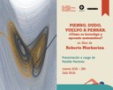 "Pienso, dudo, vuelvo a pensar", presentación de libro de Roberto Markarian
